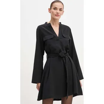 Dámské šaty Šaty Silvian Heach REIMBA GPA24120VE černá 99X, vel. 34