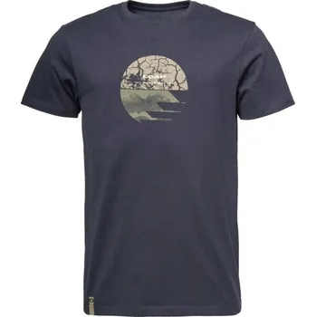 Pánské tričko Pánské tričko LOAP BRON XL Tmavě modrá, Béžová, Bílá