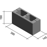 DITON Okrasná tvárnice jednostranná A15 přírodní