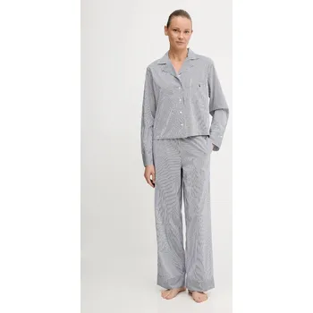 Dámské pyžamo Bavlněné pyžamo Polo Ralph Lauren bílá barva, bavlněné, 4P8004 95A, vel. XS