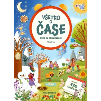 Cizojazyčná kniha Kniha so samolepkami - Všetko o čase (Hannah Joli, 2024)