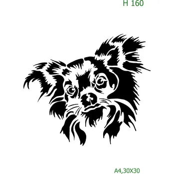 Šablona H 160 - A4 , Nelepící folie