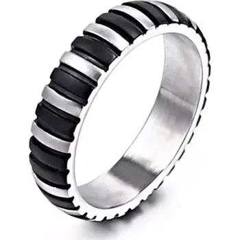 Prsten Prsten z nerezové oceli v punkovém stylu