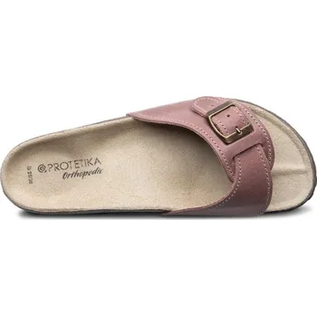 Dámská zdravotní obuv Ortopedické pantofle PROTETIKA T 04 Velikost: 37, Barva: starorůžová