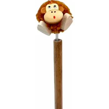 Dřevěná hračka 2Kids Toys Tužka pompon Opice