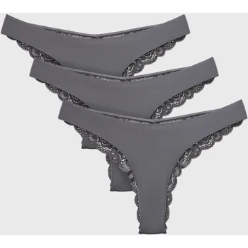Kalhotky 3PACK Brazilky ONLY ONLChloe Lace