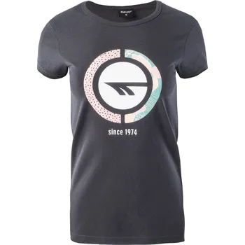 Dámské tričko Dámské Tričko s krátkým rukávem HI-TEC LADY DEFI M000160003 – Šedá XS