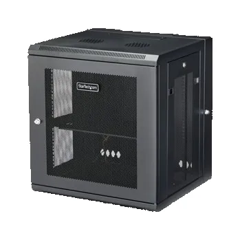 Rozvaděč StarTech.com 12U 19" Wall Mount Network Cabinet, 16" Deep Hinged Locking IT Network Switch Depth Enclosure, Vented Computer Equipment Data Rack with Shelf & Flexible Side Panels, Assembled - 12U Vente