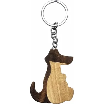 Dřevěná hračka 2Kids Toys Dřevěná klíčenka velká Krokodýl