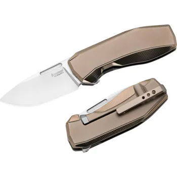 kapesní nůž Kapesní nůž Lionsteel N.ONE N1 BR,CPM čepel CPM MagnaCut,titanová rukojeť