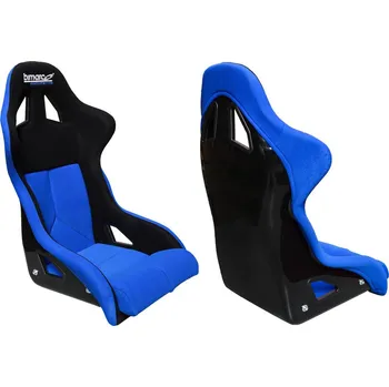 Tuning Sportovní sedačka Bimarco Cobra PRO Welur modro-černá FIA