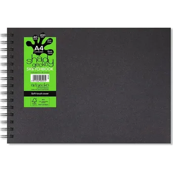 Skicák A4, Shady černý, 40 listů