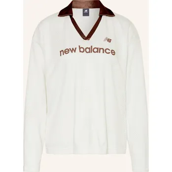 Dámské tričko New Balance Dámské Oversized Tričko S Dlouhým Rukávem Ze...