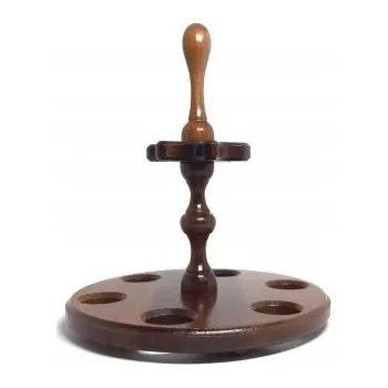 Stojánek na 6 dýmek (kruhový) Hnědý B P K , spol. s r.o. DB_S36