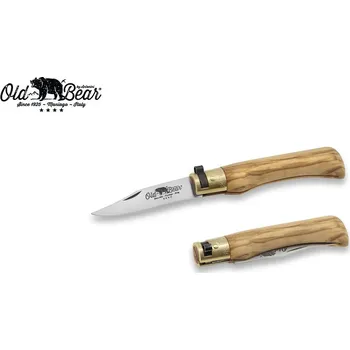 kapesní nůž Kapesní nůž Antonini OldBear 9307/15_LU nerezová čepel,rukojeť olivové dřevo