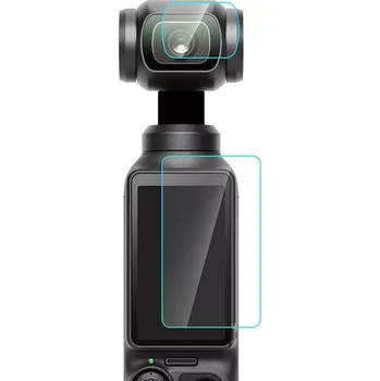 Příslušenství pro videokameru Tvrzené sklo na objektiv a ochranný kryt obrazovky pro DJI Osmo Pocket 3