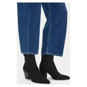 Dámské kozačky Polokozačky JENNY CEO-HY23222S-1 Černá 38