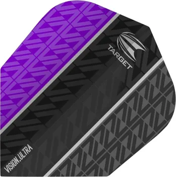 Příslušenství pro šipky Target-Darts LETKY VAPOR 8 BLACK VISION ULTRA PURPLE