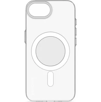 Mobilní telefon Decoded Recycled Plastic Backc. iPhone 16e Transparent White