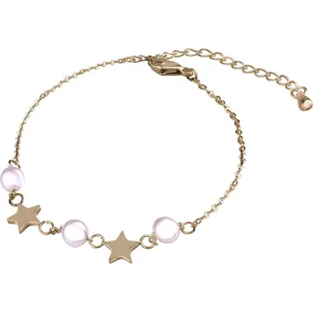 Náramek Troli Jemný pozlacený náramek s perličkami + 2 měsíce na vrácení zboží