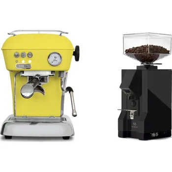Kávovar Ascaso Dream ONE, Sun Yellow + Eureka Mignon Silenzio 55, BL…