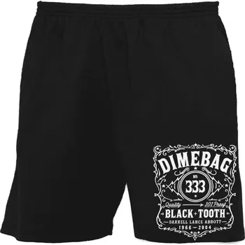Pánské kraťasy bermudy, kraťasy Dimebag Darell - Black Tooth
