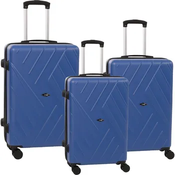 Cestovní kufr ENM - modrý set 3v1