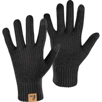 Pracovní rukavice Canis | Rukavice CXS SKERYN, pletené, zimní, černé - 10 / XL