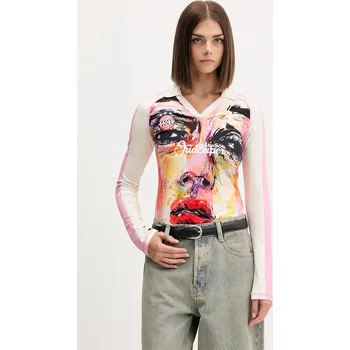 Pánské tričko Tričko s dlouhým rukávem Puma PUMA x KIDSUPER 632369 růžová 03X, vel. L