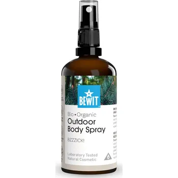 Tělový sprej BEWIT Outdoor Body Spray – Bzzzick! BIO - 100 ml