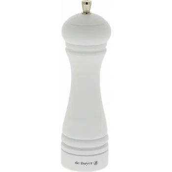Kuchyňský mlýnek JAVA Mlýnek na sůl 18 cm matná bílá