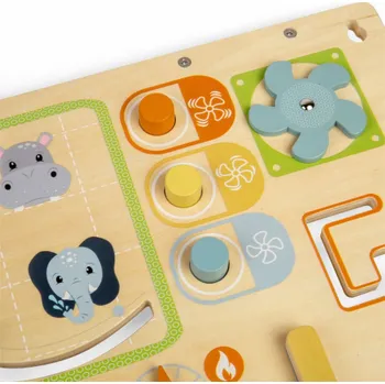 Dřevěná hračka Bigjigs Toys Activity board Džungle