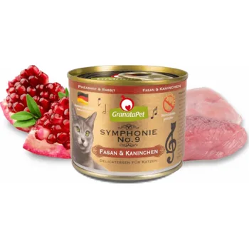 Krmivo pro kočku GRANATAPET Symphonie No. 9 Pheasant and rabbit - mokré krmivo pro kočky - 200g