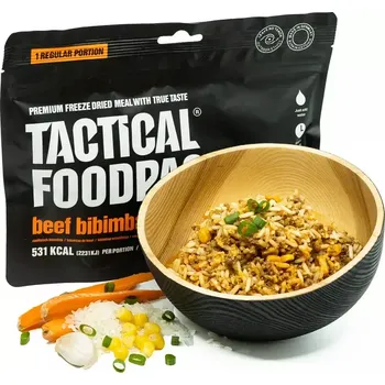 jídlo na cestu Tactical Foodpack Hovězí Bibimbap s rýží a zeleninou