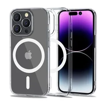 Etui Tech-Protect FlexAir Hybrid MagSafe na iPhone 14 Pro - przezroczyste