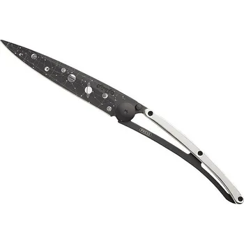 kapesní nůž Kapesní nůž Deejo 9GM022 GOLD Tattoo Black 27g 9kt white gold Astro