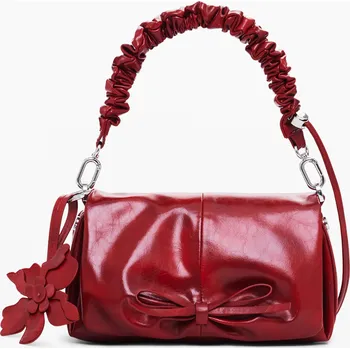 Kabelka Červená kabelka s květinovým detailem DESIGUAL Other 3403632