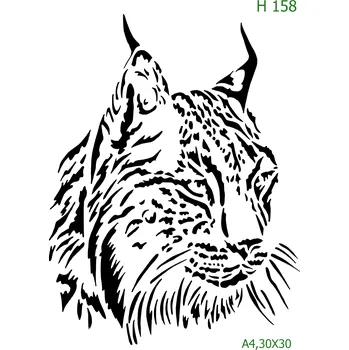 Šablona H 158 - 30 x 30 cm , Lepící fólie