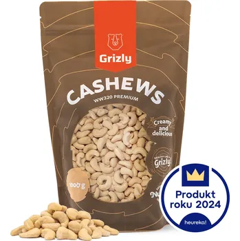 Přisada na vaření a pečení Grizly Kešu natural ww320 super premium 250 g