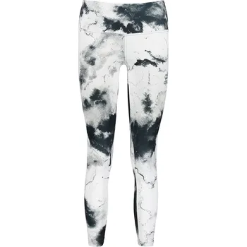 Dámské kalhoty Dámské dlouhé legíny premium ALTISPORT VOJ/ALW066LEG01 BÍLOČERNÁ XXL