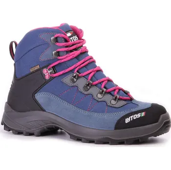 Dámská treková obuv Dámská turistická obuv Lytos Braies Tech 14 WaterProof jeans-fuxia Velikost: 36 EU