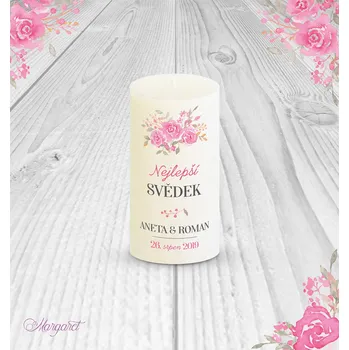 Svíčka Svíčka – pro svědka | SK03 (Svatební kolekce SK03)