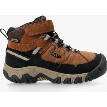 Dívčí polobotky Celoroční bota Keen Targhee IV MID WP Bison/Brindle 36