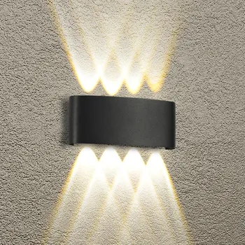 Venkovní osvětlení Brilagi - LED Venkovní nástěnné svítidlo FLAREBOX LED/8W/230V černá IP65