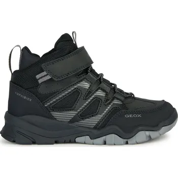 Chlapecká obuv Dětské Tenisky GEOX J MONTRACK BOY B ABX J26HBC-0FUME-C9999K – Černá 28