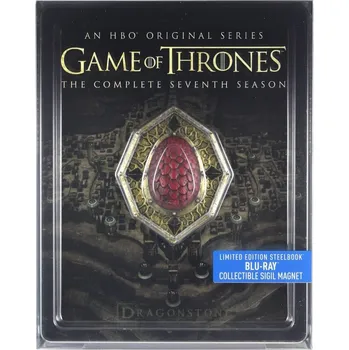 Blu-ray film Hra o trůny 7. série - Blu-ray Steelbook 3BD Limitovaná edice