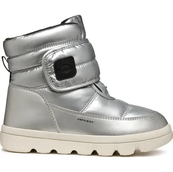 Dívčí sněhule Dětské Sněhule GEOX J WILLABOOM GIRL B A J46HWC-0LVNF-C1007K – Stříbrná 24