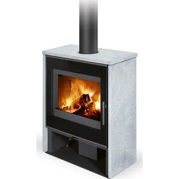 Krbová kamna ROMOTOP Krbová kamna ALEDO G kámen (serpertin)