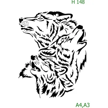 Šablona H 148 - A4 , Lepící fólie