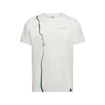 Pánské tričko La Sportiva ROUTE T-SHIRT Men: Chalk bílá S